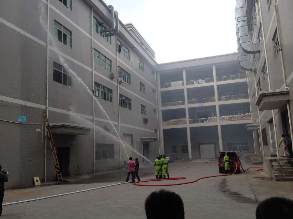 炅盛科技火災消防演練